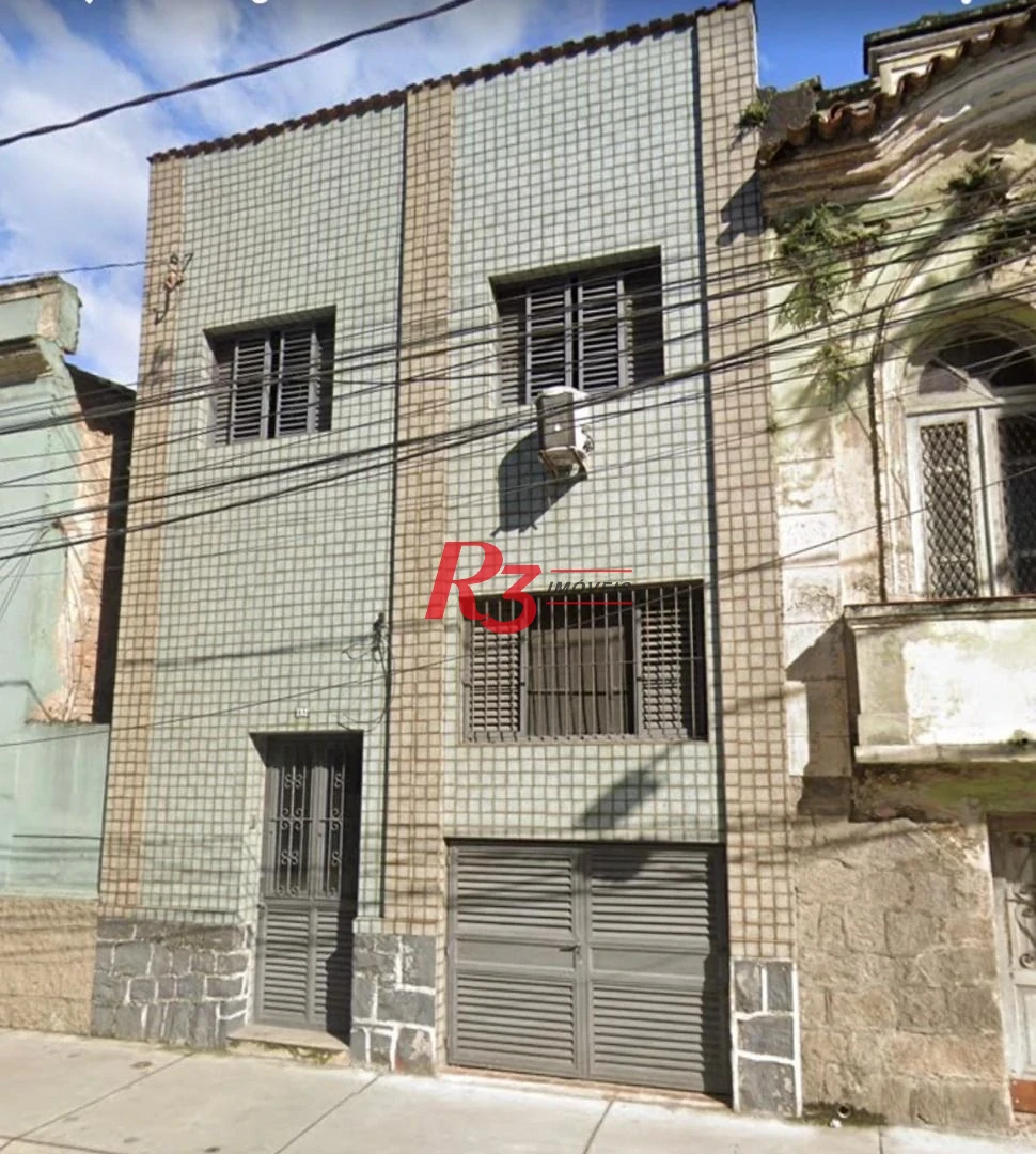 Sobrado para alugar, 219 m² por R$ 8.000,00/mês - Vila Matias - Santos/SP