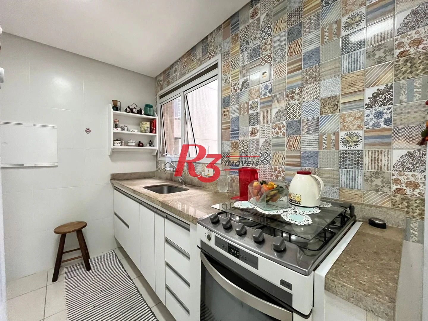 Apartamento à venda, 100 m² por R$ 1.340.000,00 - José Menino - Santos/SP