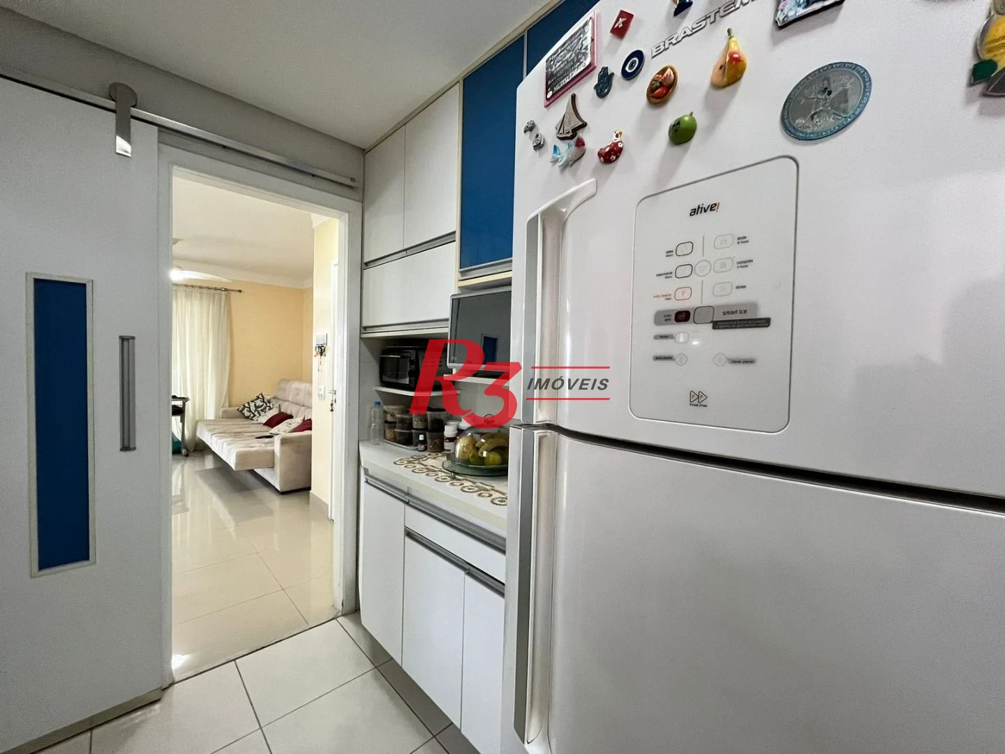 Apartamento à venda, 100 m² por R$ 1.340.000,00 - José Menino - Santos/SP