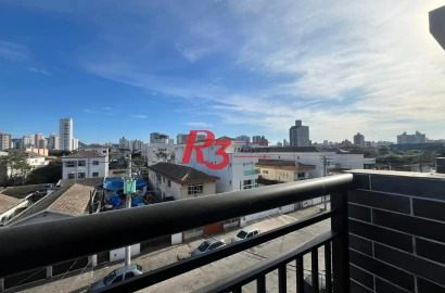 Apartamento com 2 dormitórios à venda, 39 m² por R$ 355.000,00 - Estuário - Santos/SP
