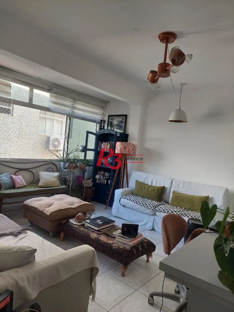 Apartamento à venda, 82 m² por R$ 345.000,00 - José Menino - Santos/SP