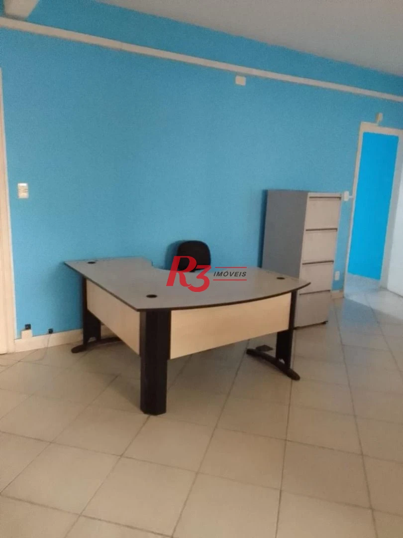 Conjunto para alugar, 210 m² por R$ 2.500,00/mês - Centro - Santos/SP