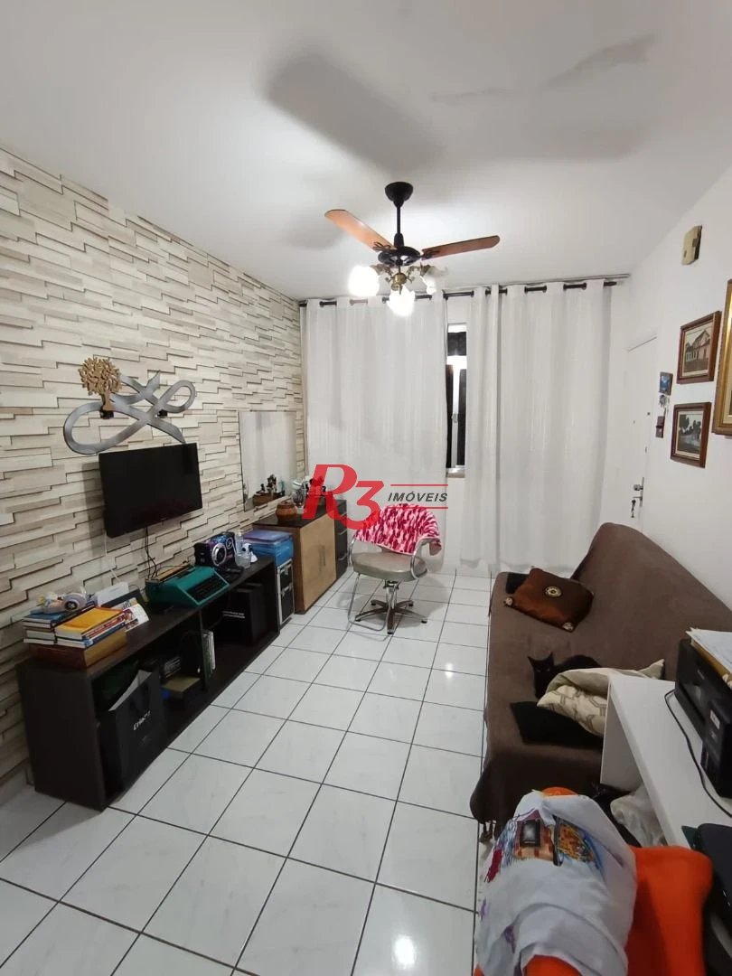 Apartamento com 2 dormitórios à venda, 70 m² por R$ 450.000,00 - Boqueirão - Santos/SP