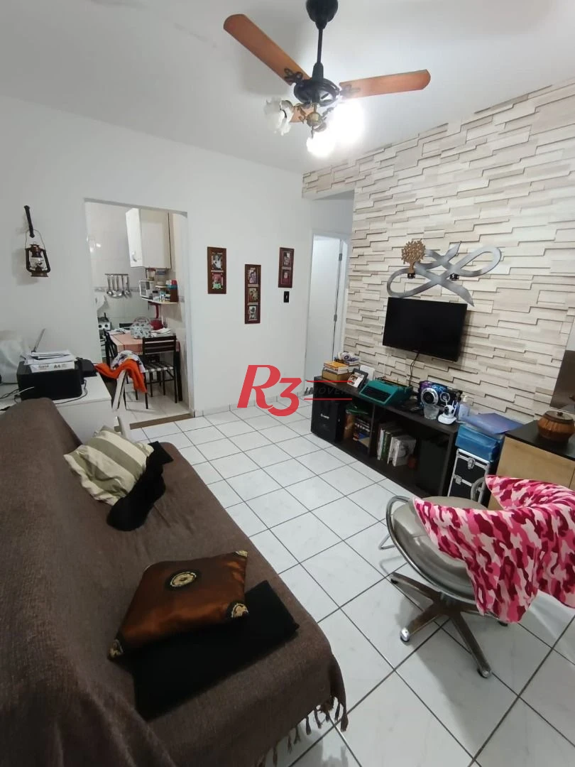 Apartamento com 2 dormitórios à venda, 70 m² por R$ 450.000,00 - Boqueirão - Santos/SP