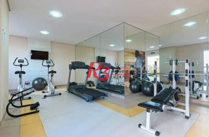 Apartamento com 2 dormitórios à venda, 48 m² por R$ 320.000,00 - Castelo - Santos/SP