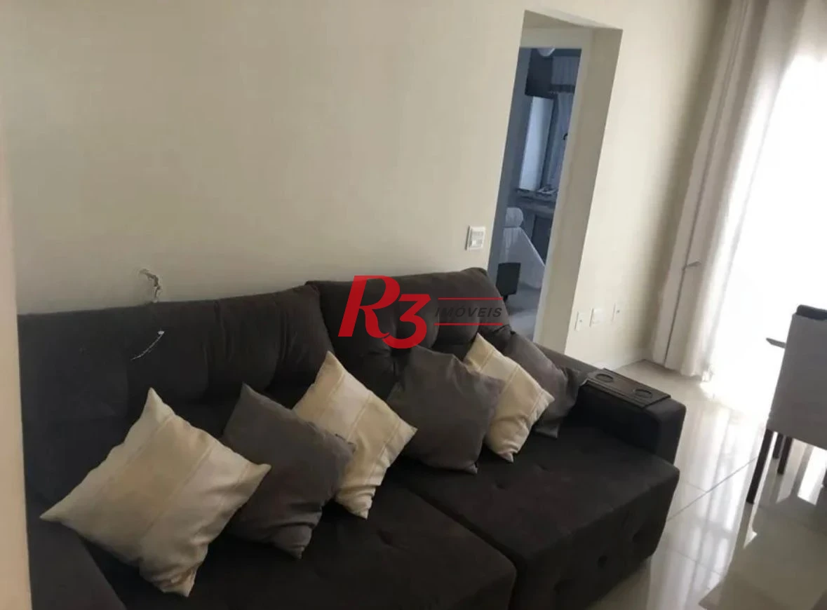 Apartamento com 2 dormitórios à venda, 48 m² por R$ 320.000,00 - Castelo - Santos/SP