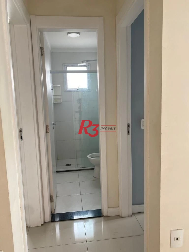Apartamento com 2 dormitórios à venda, 48 m² por R$ 320.000,00 - Castelo - Santos/SP