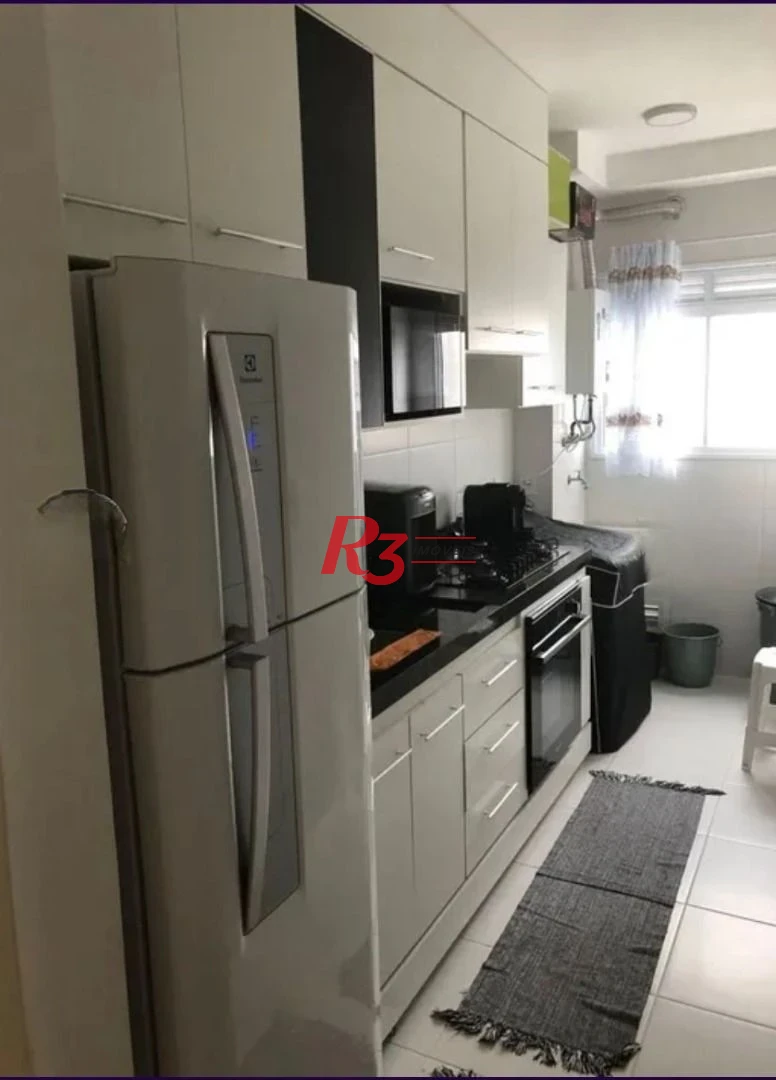 Apartamento com 2 dormitórios à venda, 48 m² por R$ 320.000,00 - Castelo - Santos/SP