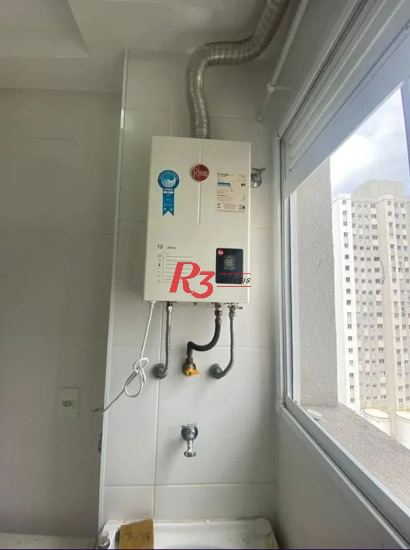 Apartamento com 2 dormitórios à venda, 48 m² por R$ 320.000,00 - Castelo - Santos/SP