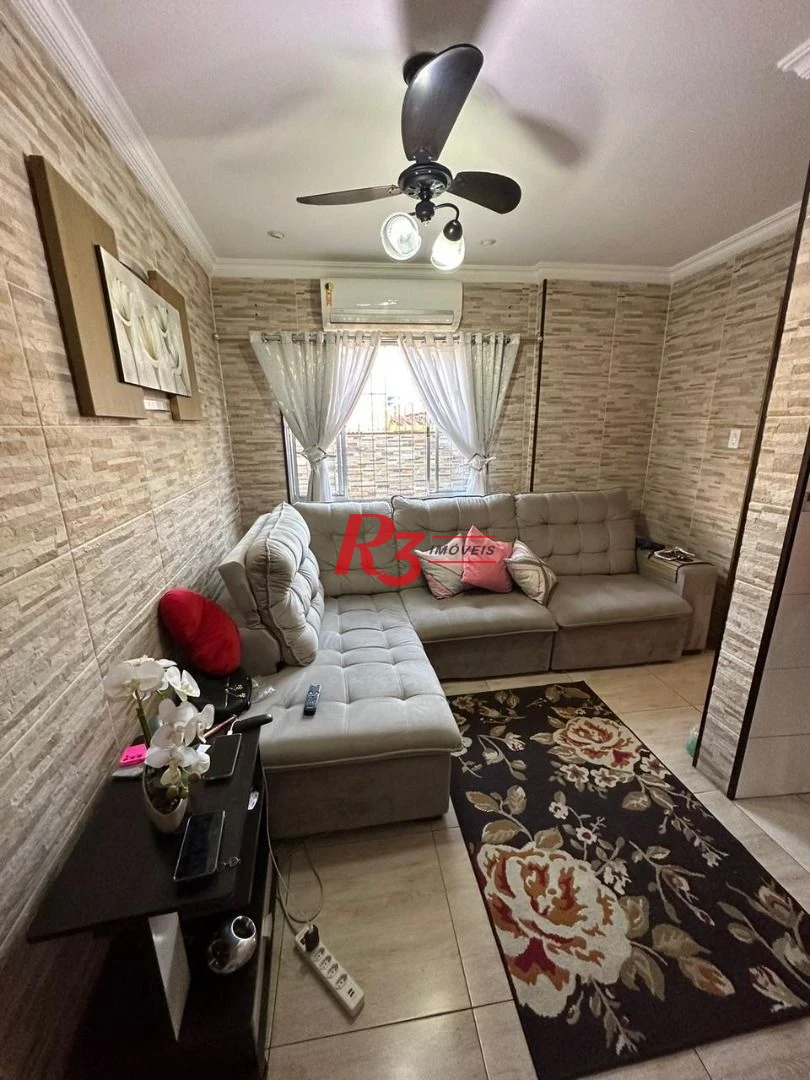 Casa com 3 dormitórios à venda, 109 m² por R$ 352.000,00 - Parque Bitaru - São Vicente/SP
