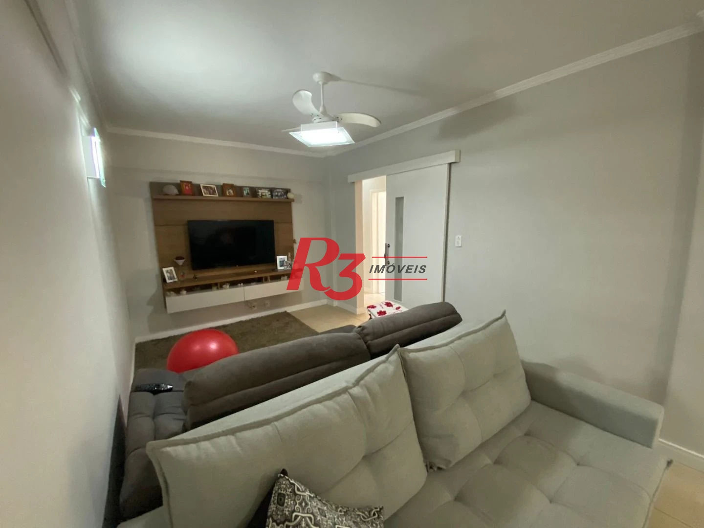Apartamento com 3 dormitórios à venda, 163 m² por R$ 998.000,00 - Boqueirão - Santos/SP