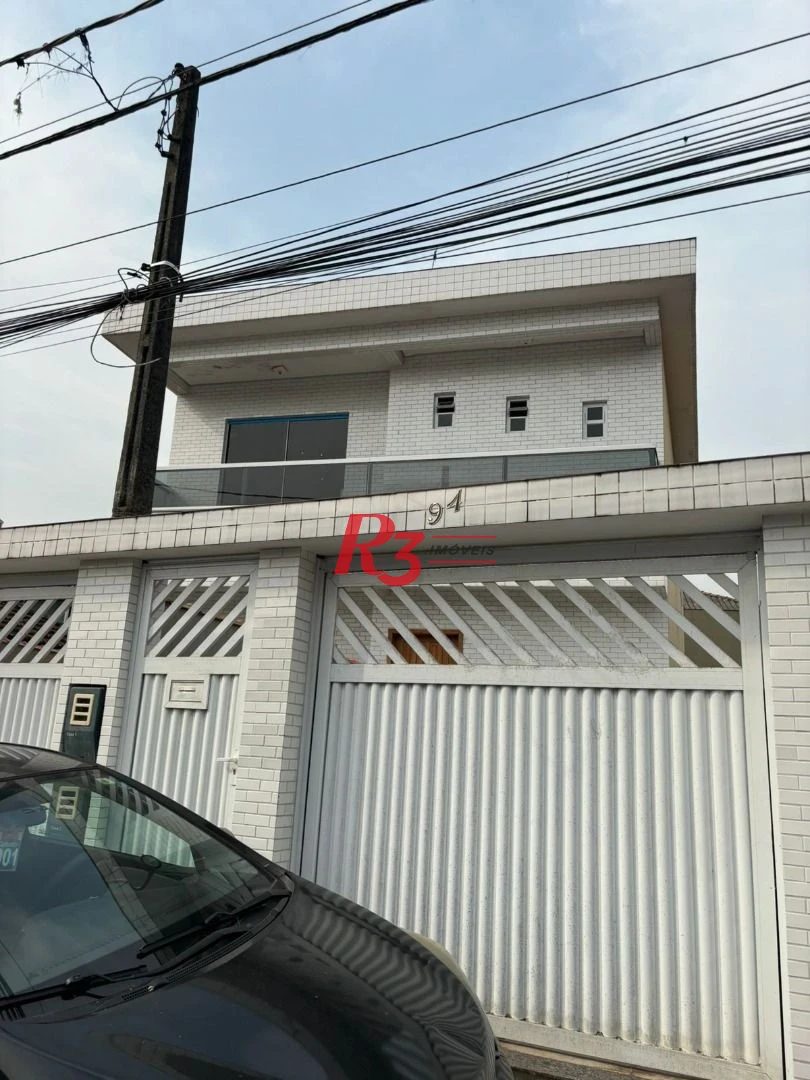 Casa com 2 dormitórios à venda, 80 m² por R$ 375.000,00 - Areia Branca - Santos/SP