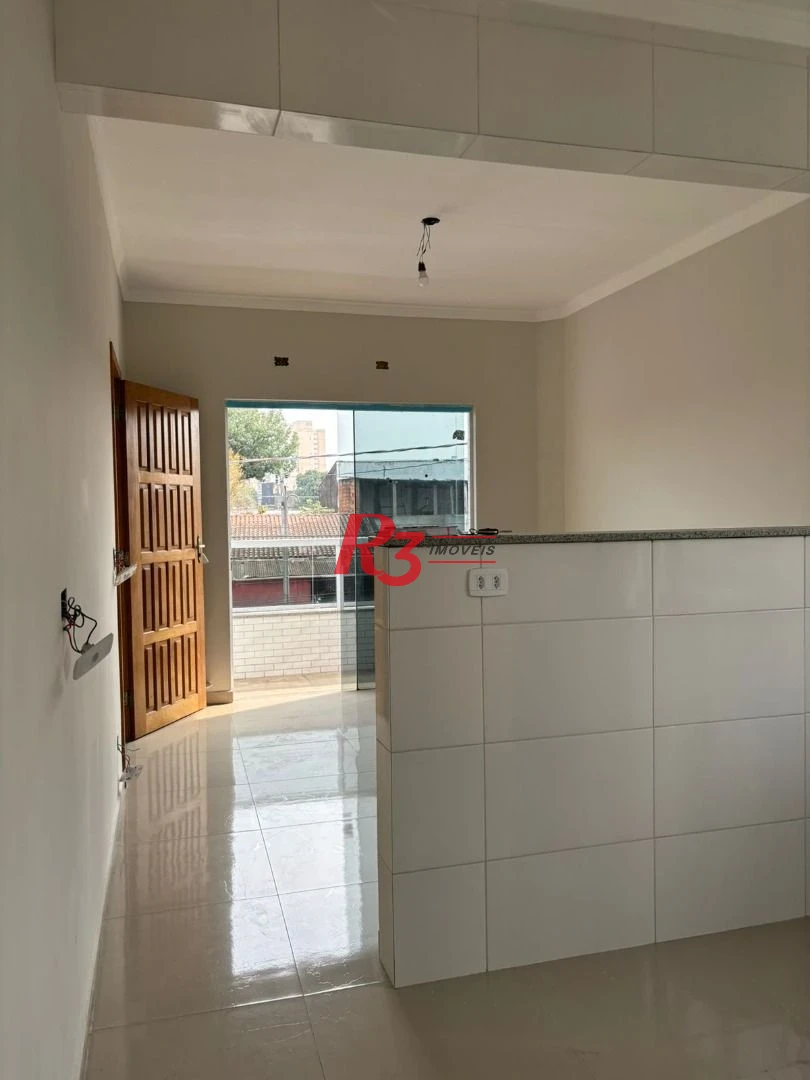 Casa com 2 dormitórios à venda, 80 m² por R$ 375.000,00 - Areia Branca - Santos/SP