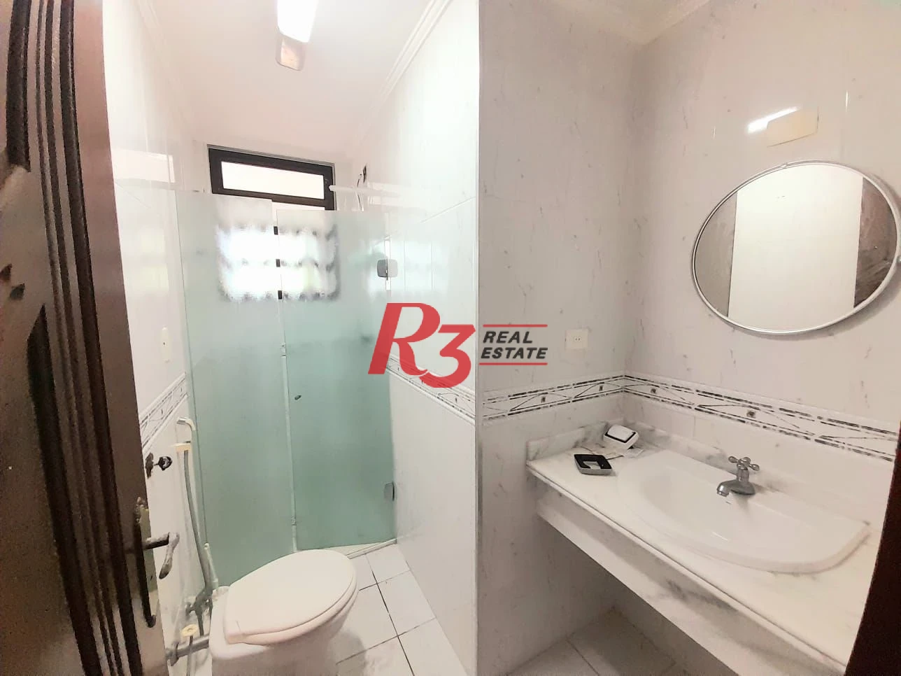 Apartamento com 2 dormitórios à venda, 160 m² por R$ 900.000,00 - José Menino - Santos/SP
