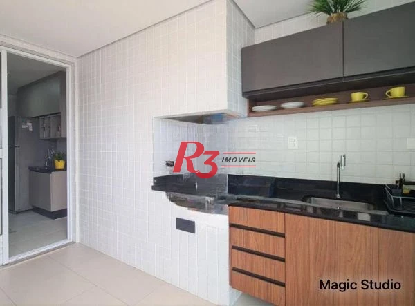 Apartamento à venda, 108 m² por R$ 1.940.000,00 - Gonzaga - Santos/SP