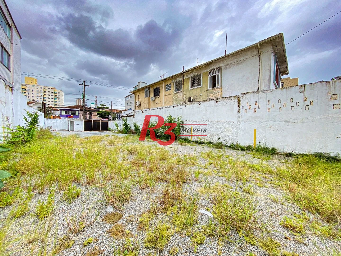 Terreno para alugar, 387 m² por R$ 20.000,00/mês - Encruzilhada - Santos/SP
