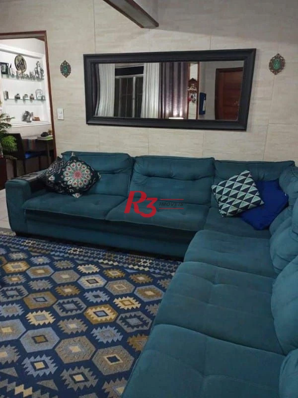 Casa com 3 dormitórios à venda, 265 m² por R$ 744.000,00 - Chico de Paula - Santos/SP