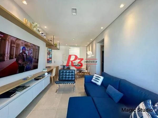 Apartamento à venda, 88 m² por R$ 1.700.000,00 - Aparecida - Santos/SP