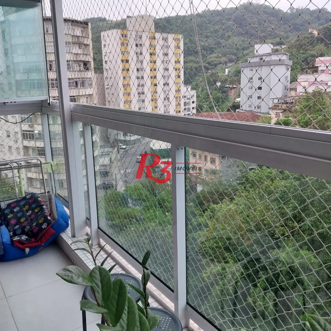 Apartamento com 2 dormitórios à venda, 77 m² por R$ 750.000,00 - José Menino - Santos/SP