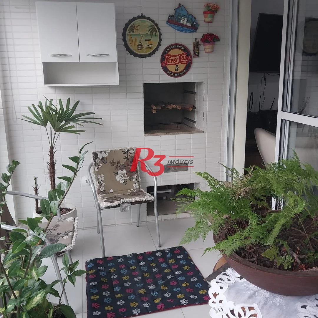 Apartamento com 2 dormitórios à venda, 77 m² por R$ 750.000,00 - José Menino - Santos/SP