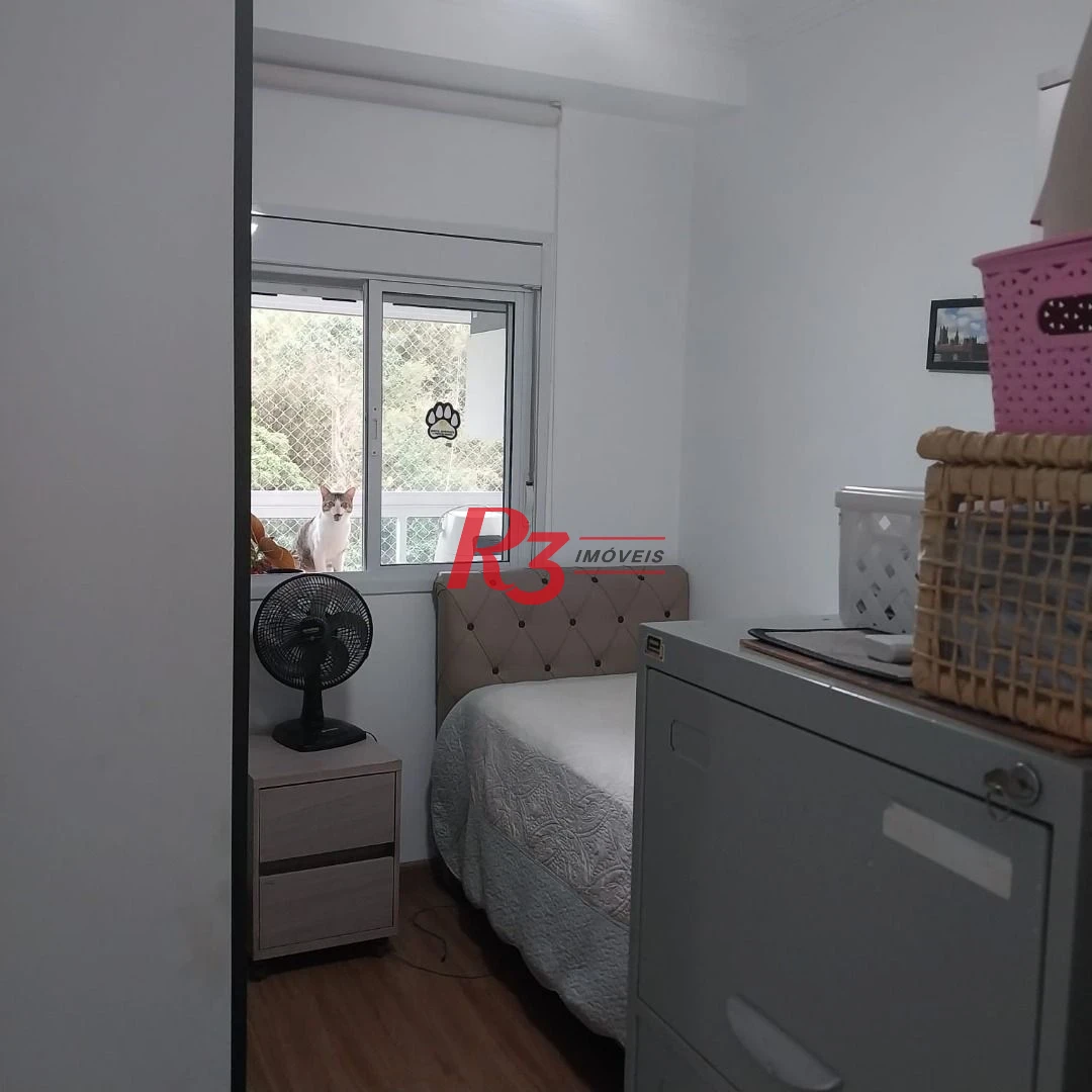 Apartamento com 2 dormitórios à venda, 77 m² por R$ 750.000,00 - José Menino - Santos/SP