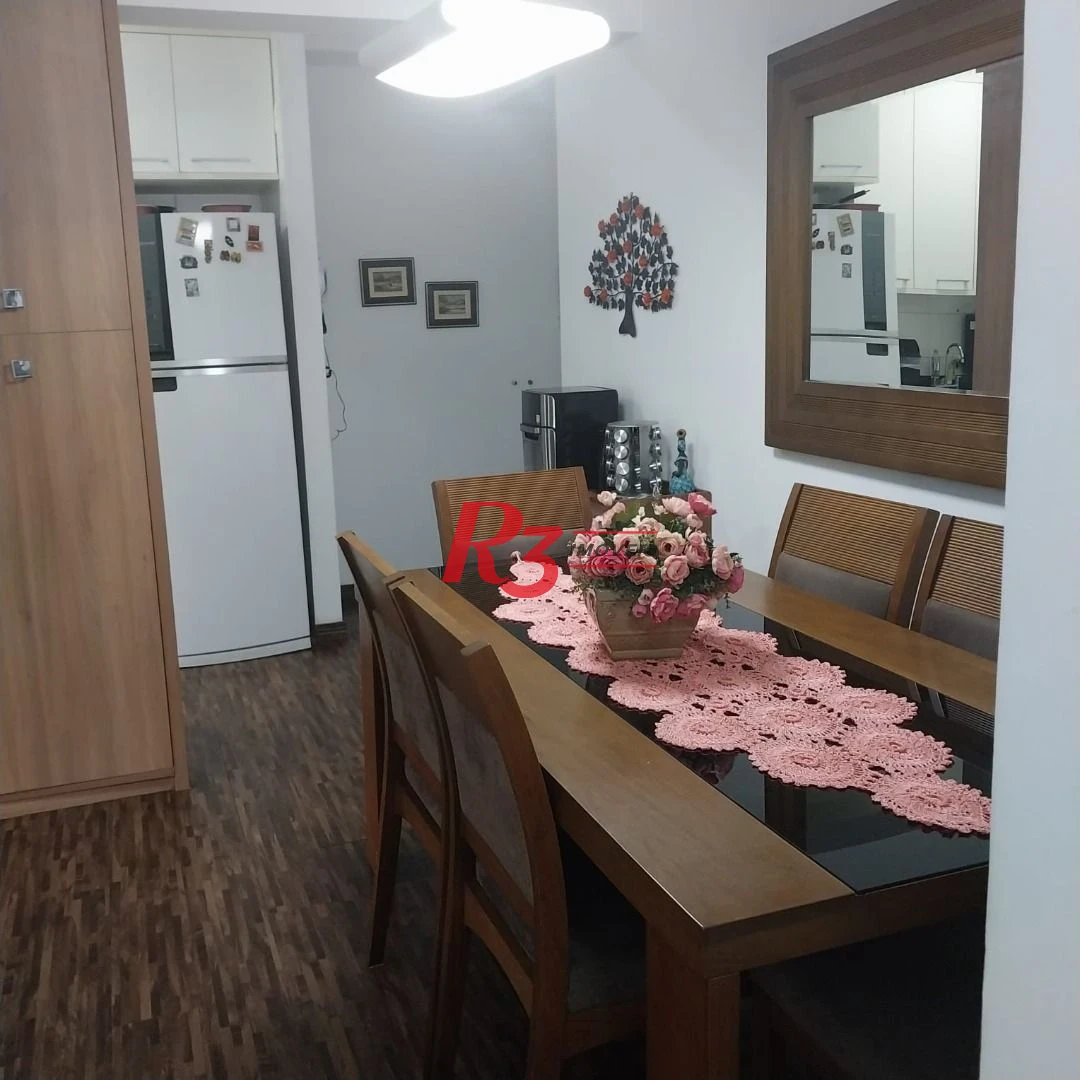 Apartamento com 2 dormitórios à venda, 77 m² por R$ 750.000,00 - José Menino - Santos/SP