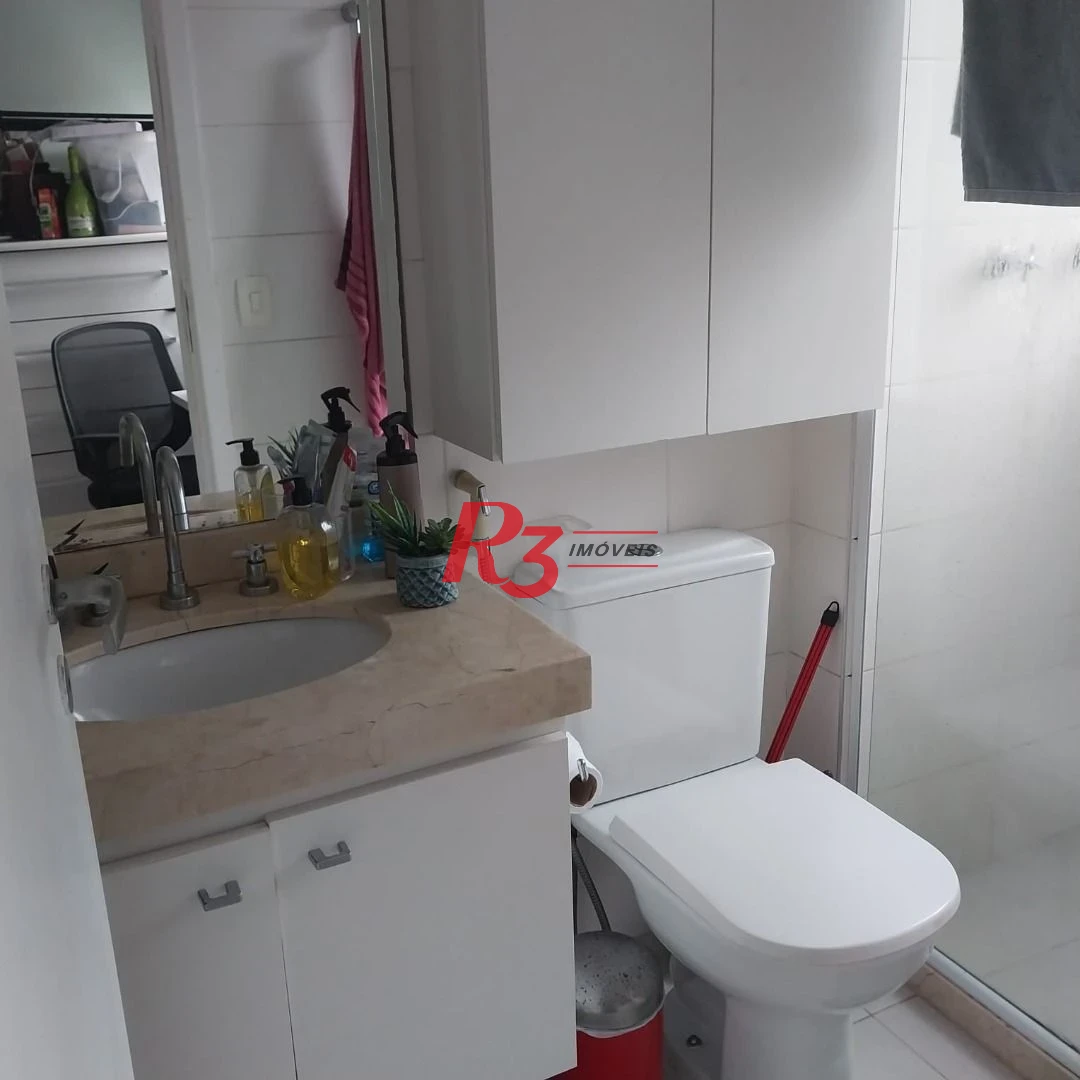 Apartamento com 2 dormitórios à venda, 77 m² por R$ 750.000,00 - José Menino - Santos/SP