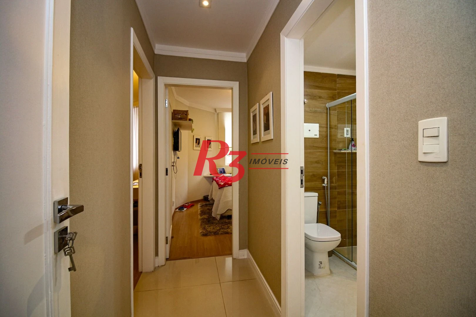 Apartamento com 3 quartos 1 suíte à venda,  Aparecida - Santos/SP