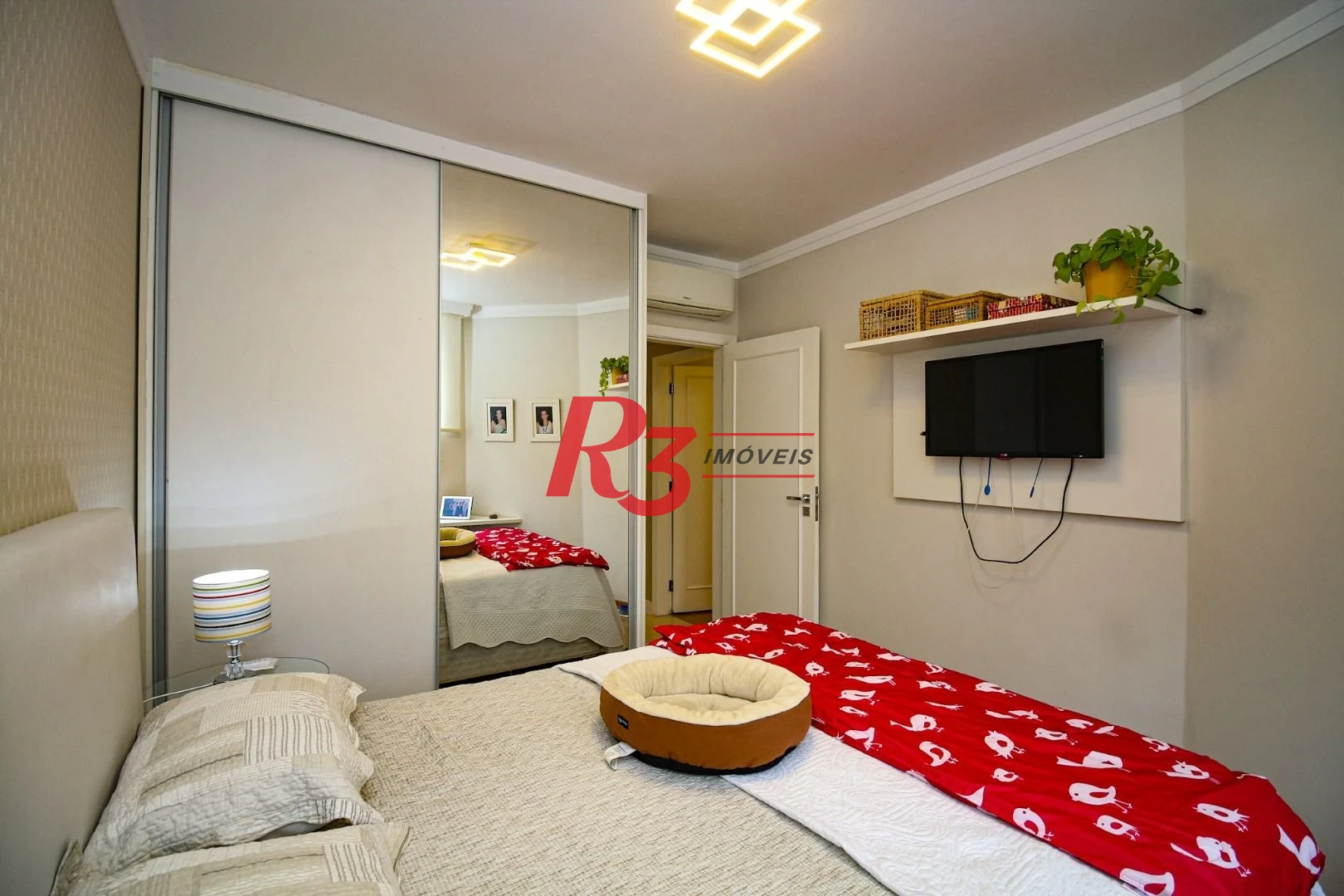 Apartamento com 3 quartos 1 suíte à venda,  Aparecida - Santos/SP