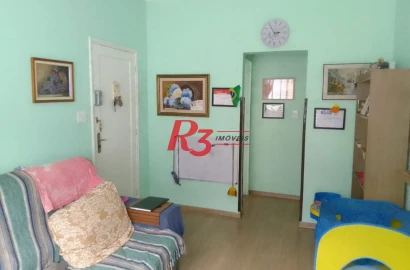 Apartamento à venda, 86 m² por R$ 320.000,00 - Encruzilhada - Santos/SP