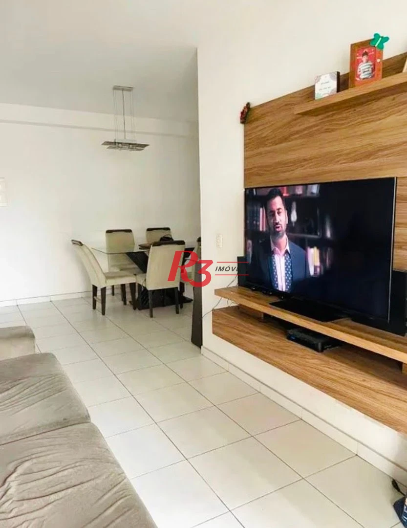 Apartamento à venda, 84 m² por R$ 680.000,00 - Marapé - Santos/SP