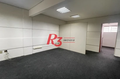 Conjunto para alugar, 118 m² por R$ 2.500,02/mês - Centro - Santos/SP