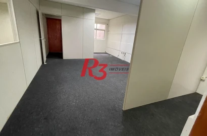 Conjunto para alugar, 118 m² por R$ 2.800,02/mês - Centro - Santos/SP