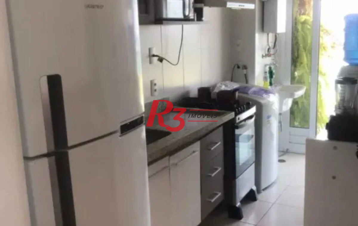 Apartamento com 1 dormitório à venda, 48 m² por R$ 550.000,00 - José Menino - Santos/SP