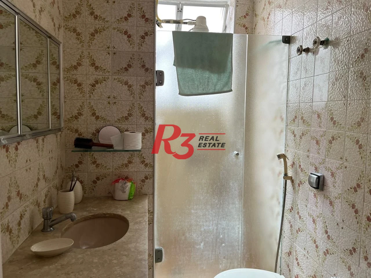 Apartamento com 1 dormitório à venda, 52 m² por R$ 350.000,00 - Boqueirão - Santos/SP