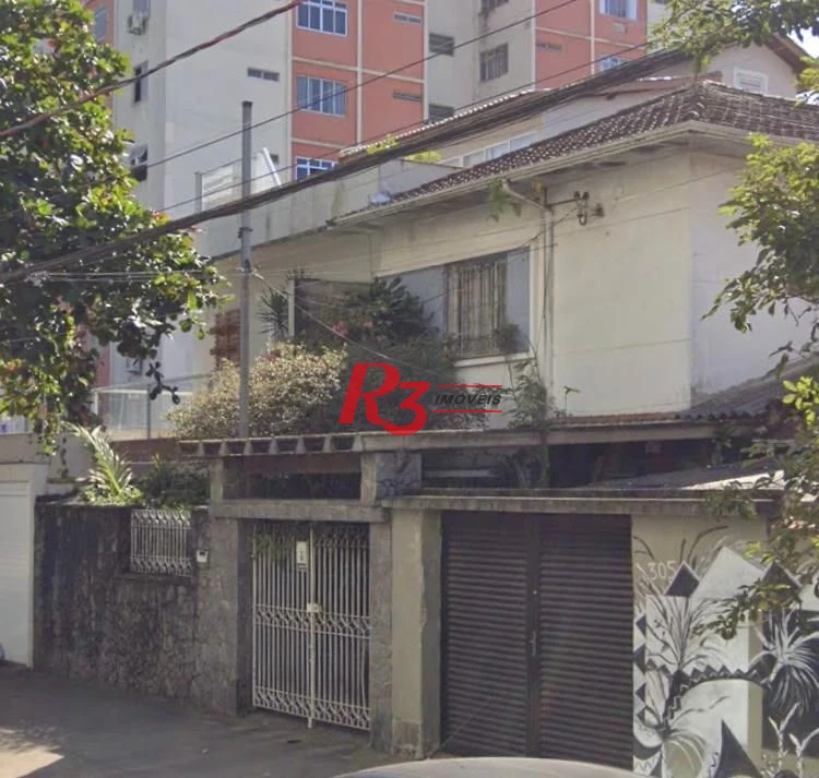 Terreno à venda, 166 m² por R$ 1.435.000,00 - Aparecida - Santos/SP