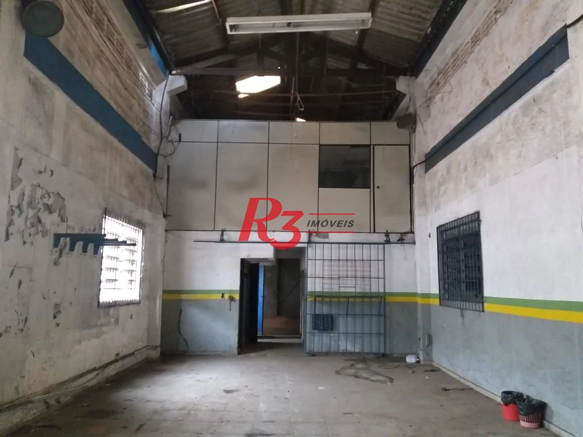 Galpão, 640 m² - venda por R$ 2.130.000,00 ou aluguel por R$ 17.000,00/mês - Chico de Paula - Santos/SP