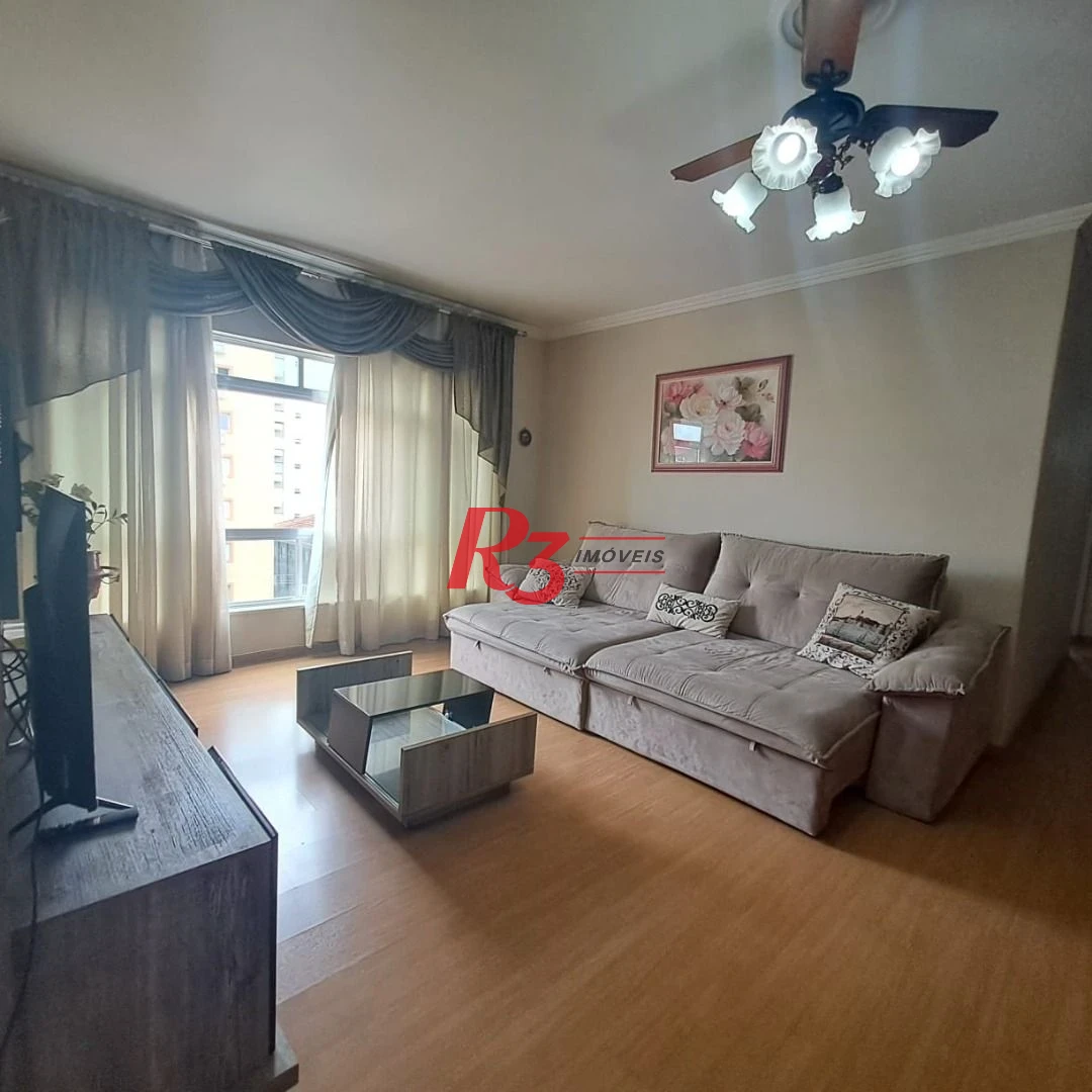 Apartamento com 3 dormitórios à venda, 150 m² por R$ 775.000,00 - Ponta da Praia - Santos/SP