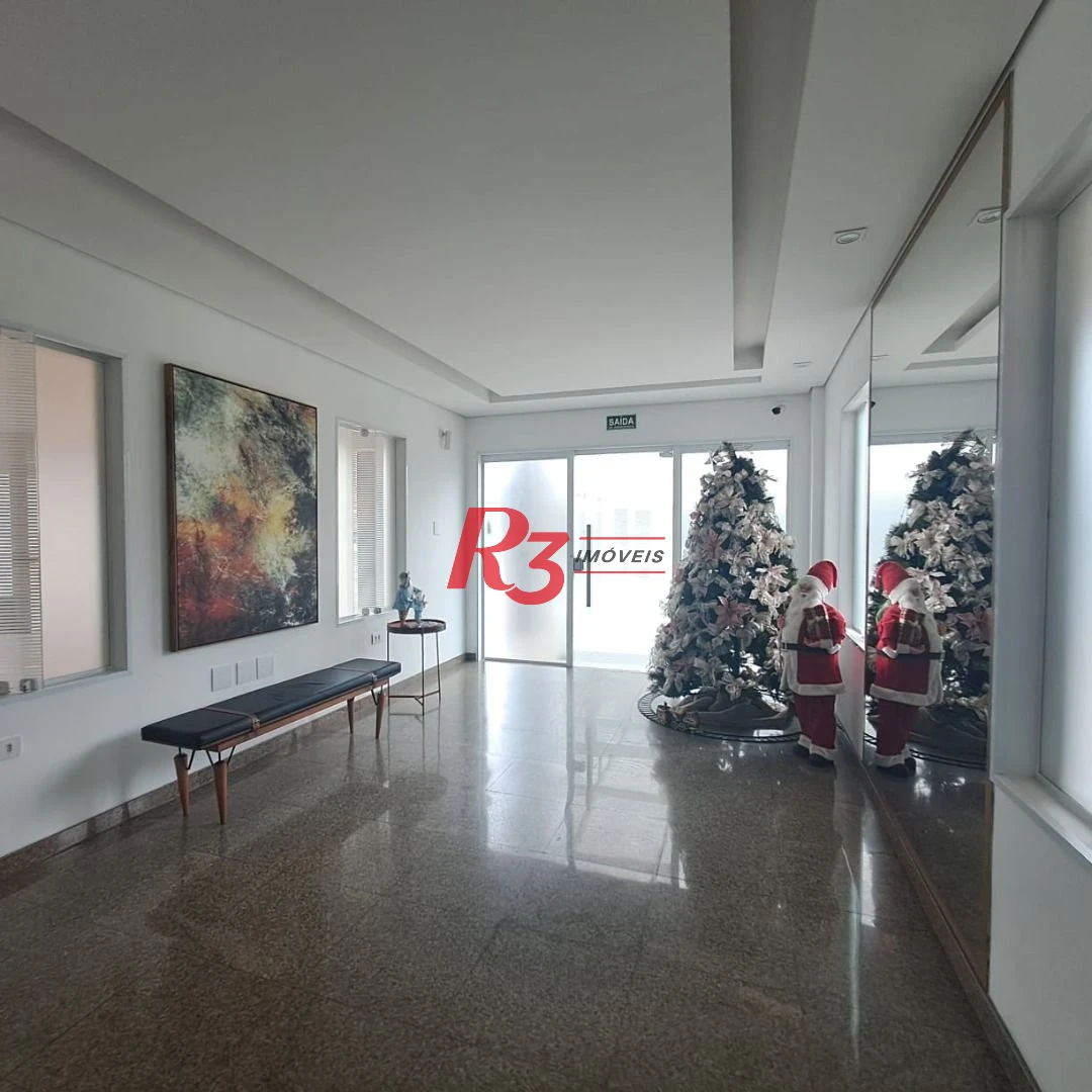 Apartamento com 3 dormitórios à venda, 150 m² por R$ 775.000,00 - Ponta da Praia - Santos/SP