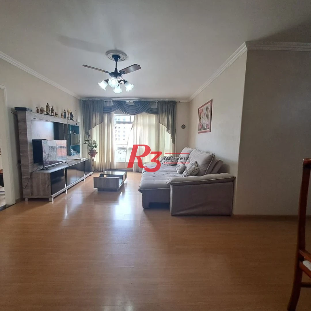 Apartamento com 3 dormitórios à venda, 150 m² por R$ 775.000,00 - Ponta da Praia - Santos/SP