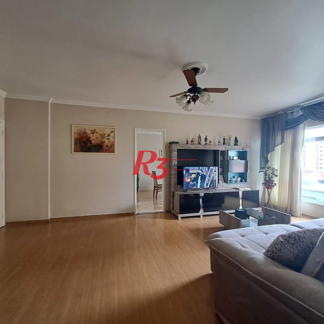Apartamento com 3 dormitórios à venda, 150 m² por R$ 775.000,00 - Ponta da Praia - Santos/SP