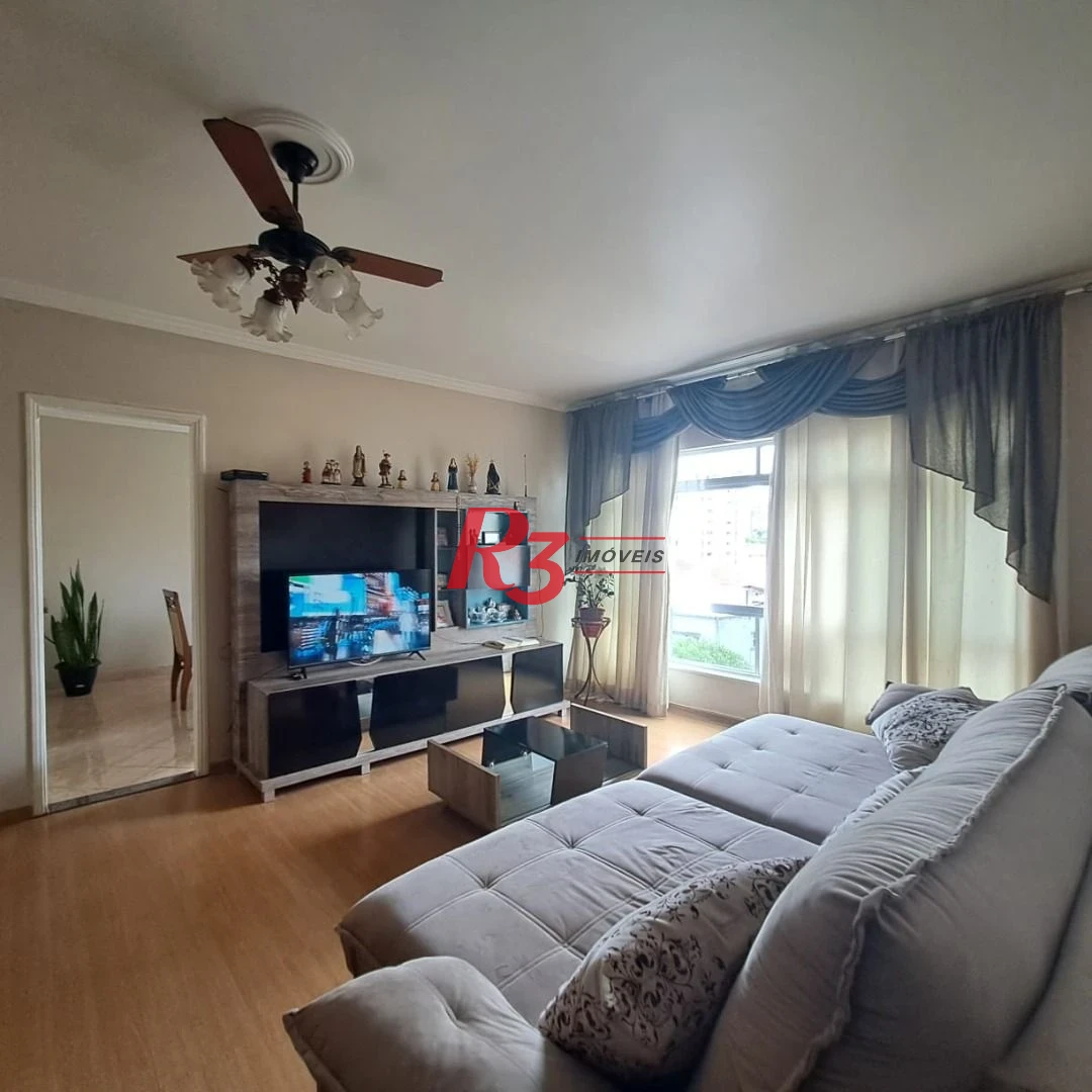 Apartamento com 3 dormitórios à venda, 150 m² por R$ 775.000,00 - Ponta da Praia - Santos/SP