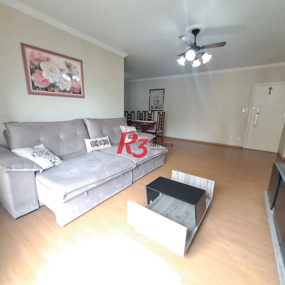Apartamento com 3 dormitórios à venda, 150 m² por R$ 775.000,00 - Ponta da Praia - Santos/SP