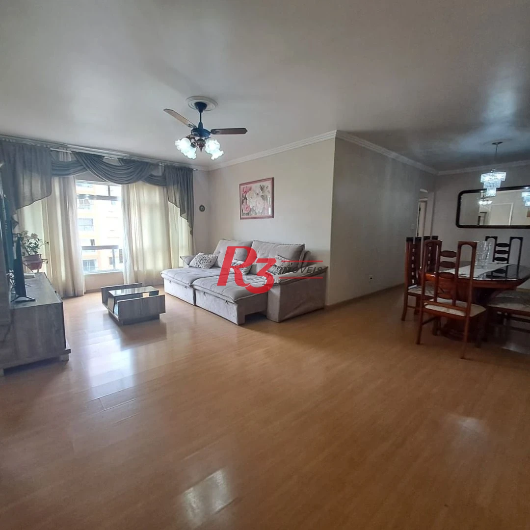 Apartamento com 3 dormitórios à venda, 150 m² por R$ 775.000,00 - Ponta da Praia - Santos/SP
