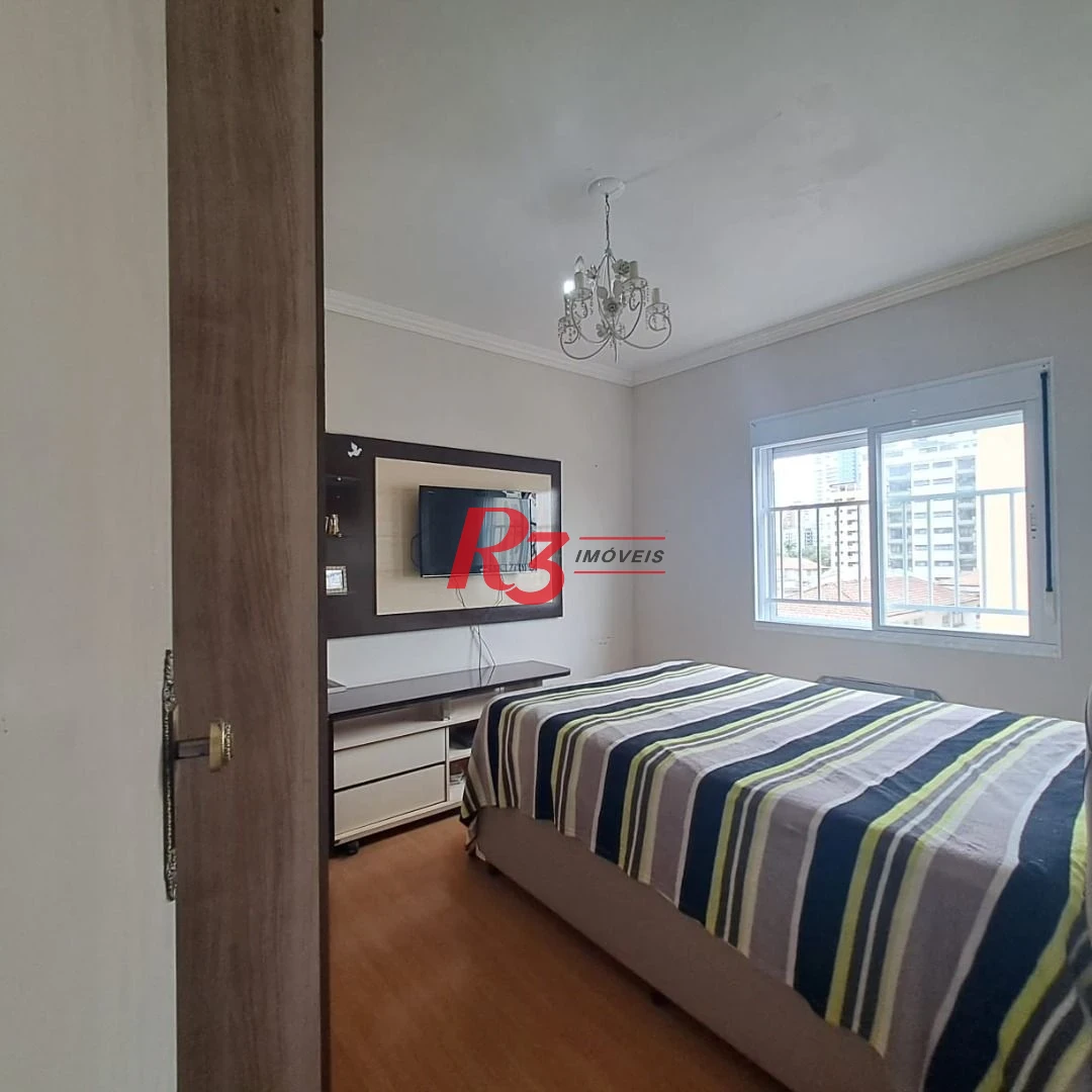 Apartamento com 3 dormitórios à venda, 150 m² por R$ 775.000,00 - Ponta da Praia - Santos/SP