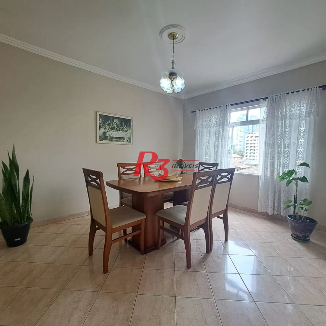 Apartamento com 3 dormitórios à venda, 150 m² por R$ 775.000,00 - Ponta da Praia - Santos/SP