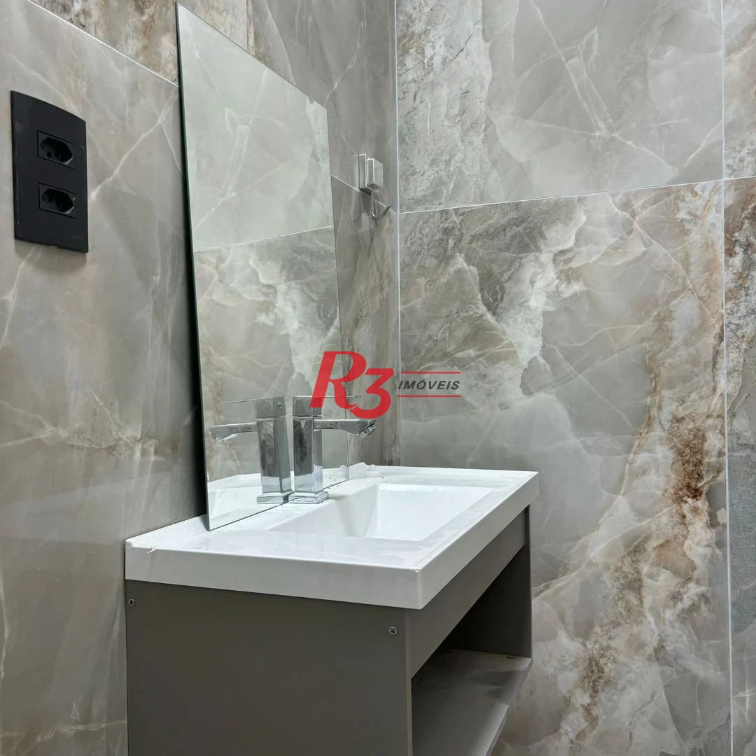 Apartamento com 1 dormitório à venda, 50 m² por R$ 440.000,00 - José Menino - Santos/SP
