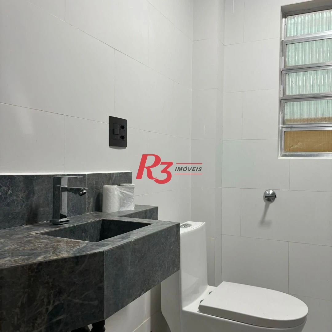 Apartamento com 1 dormitório à venda, 50 m² por R$ 440.000,00 - José Menino - Santos/SP