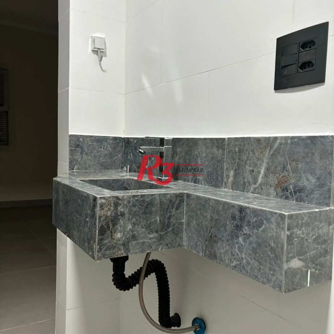 Apartamento com 1 dormitório à venda, 50 m² por R$ 440.000,00 - José Menino - Santos/SP