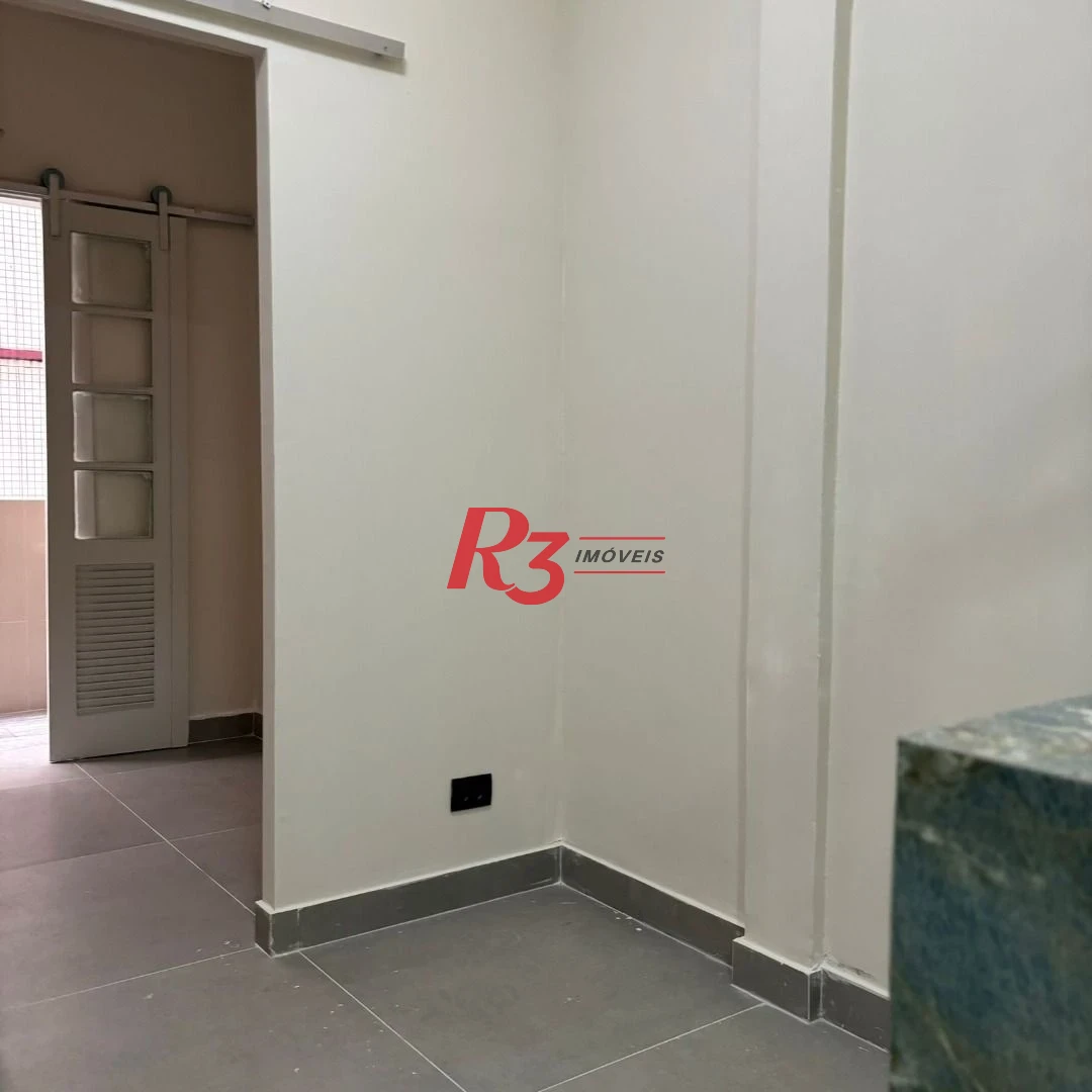 Apartamento com 1 dormitório à venda, 50 m² por R$ 440.000,00 - José Menino - Santos/SP